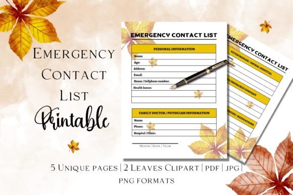 Download Emergency Contact List - Emergency contact list Collection
